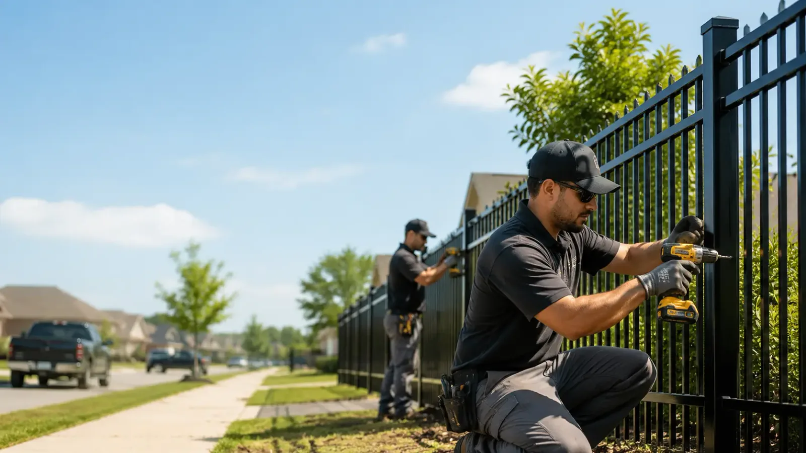 Metal Fence Installation in Four Lakes, WA